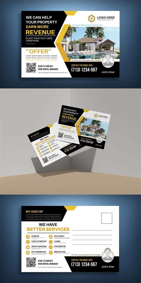 Direct Mail Template Design Project | Freelancer