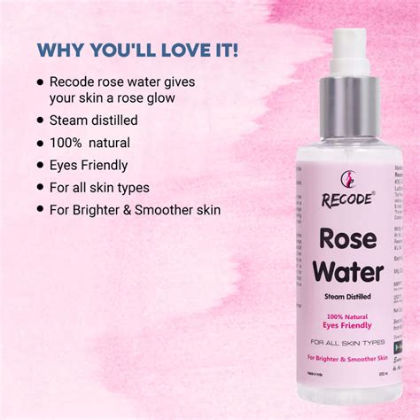 Home All Products Recode Rose Water - 200 ML