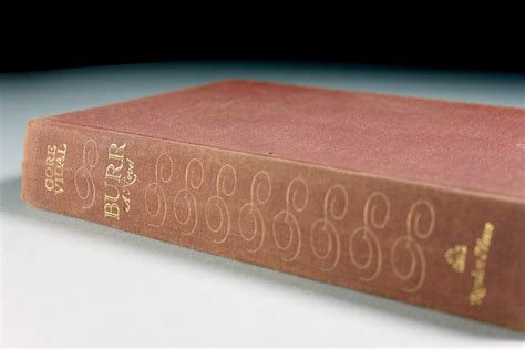 1973 Hardcover Book, Burr A Novel, Gore Vidal, First Edition, Political ...