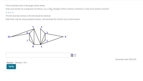 Image result for Eulerian Cycle Graph Example