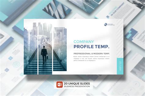 Business Profile | PPT | Presentation Templates ~ Creative Market