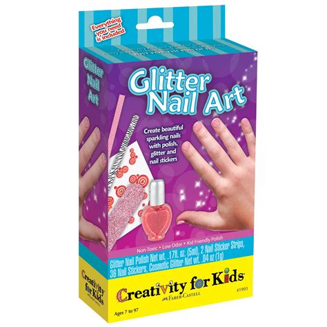 Buy Creativity for Kids Glitter Nail Art Kit Online at Low Prices in ...