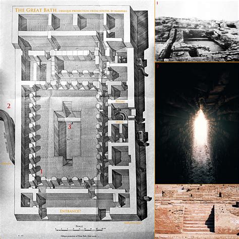 Indus Valley Civilization The Great Bath Of Mohenjo Daro