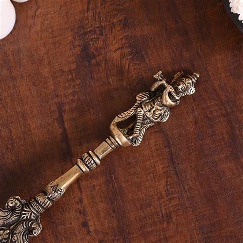 Brass Krishna Hawan Spoon ( 1" ), Buy Brass Krishna Hawan Spoon 1 ...