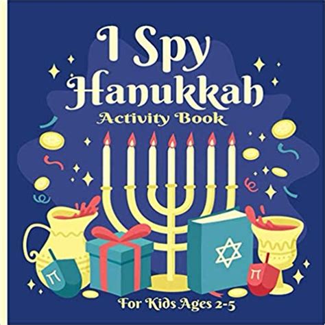 I Spy Hanukkah Activity Book For Kids Ages 2-5: Fun Activity Book for ...