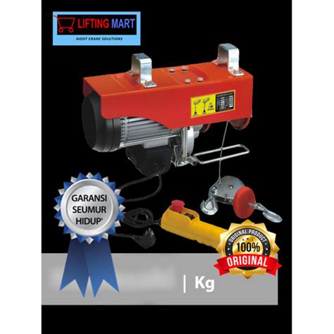 Jual Mini Hoist 200Kg, Double Hook, Kawasaki PA200A, Japan - 6/12 Meter ...
