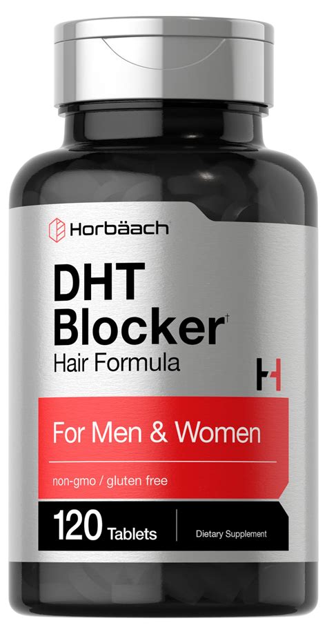 DHT Blocker | 120 Tablets | Non-GMO and Gluten Free Hair Formula Blend ...