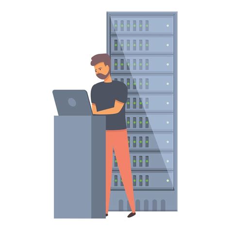 Image result for Computer Server Cartoon