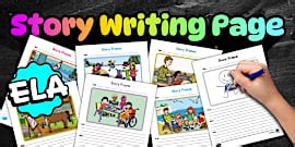 Narrative Sentence Starters With Pictures | Twinkl USA