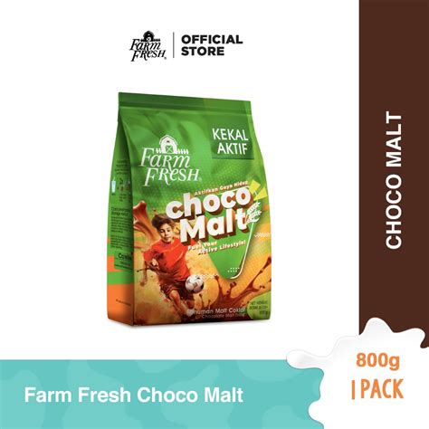 Farm Fresh Choco Malt Powder 800g x 1 Pack | Shopee Malaysia