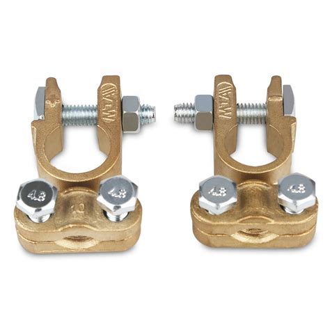 Buy WATERWICH Battery Terminal Connectors Heavy Duty Car Marine Truck ...