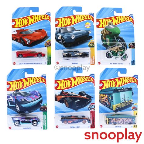 Buy Set of 6 Hot wheels [HW 442] - Formula E GEN3, Later Crater, AIN'T ...