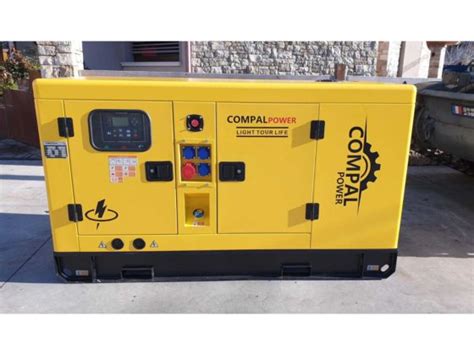 COMPAL POWER VG-R30 Diesel Electric Generator 30kW in Calcinato ...