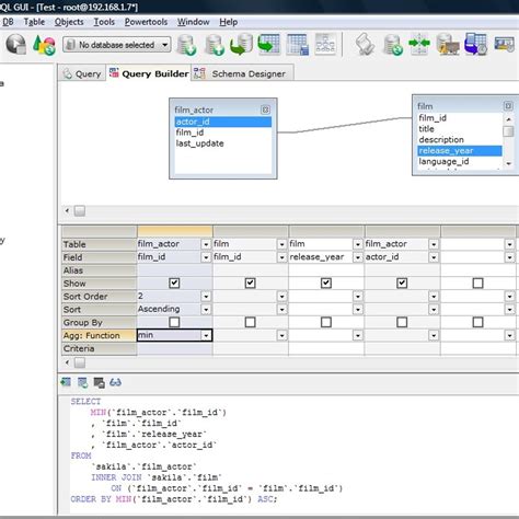 Image result for Visual Basic SQL Query Builder