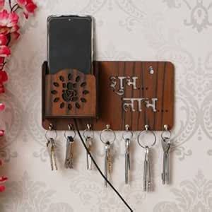 JANVI Home Decor Wall-Mounted Key Holder and Organizer Key Rack with ...
