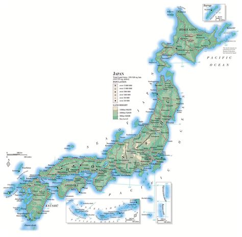 Maps of Japan | Detailed map of Japan in English | Tourist map of Japan ...