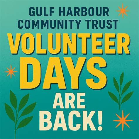 January 2026 Volunteer Day, Gulf Harbour, Auckland, New Zealand ...