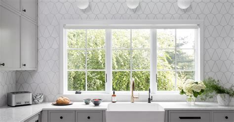 Image result for Tile around Kitchen Window