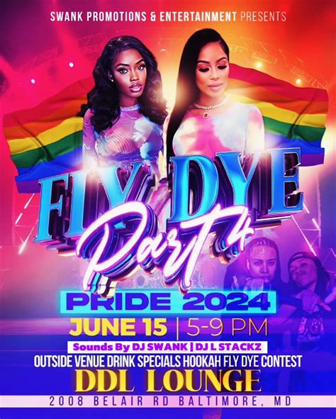 FLY DYE DAY PARTY PT 4 , DDL Lounge, Baltimore, 15 June 2024 | AllEvents