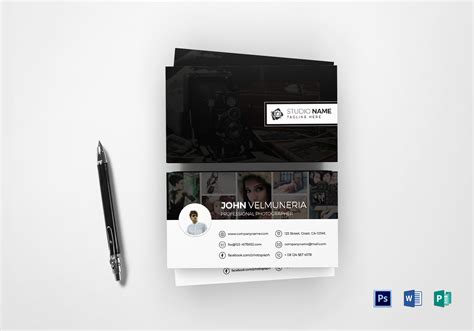 Business Cards for Photography 的图像结果