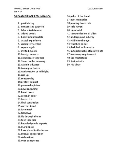 Image result for Redundancy Examples