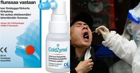 Swedish Firm's Coldzyme Mouth Spray Deactivates COVID-19