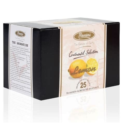 Lemon Flavoured Tea Bags | Teamoods India
