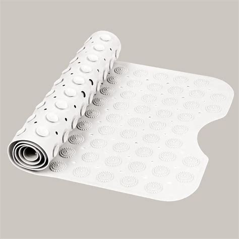 Experia Anti Slip Bath Mat Suction Cup - 100*40 cm (White Color