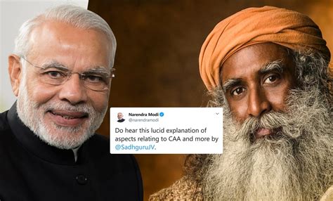 Why Has PM Narendra Modi Shared Sadhguru's Ignorant Explanation Of CAA?