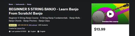 Image result for Beginning Banjo Lessons Free