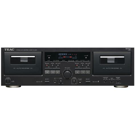 Teac W 890r B Double Auto Reverse Cassette Deck Black | Desertcart INDIA