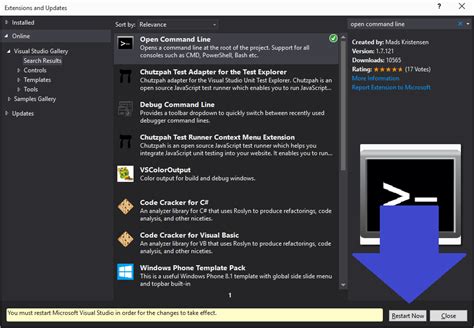 Image result for How to Open Visual Studio at Command Prompt with Dot Notation