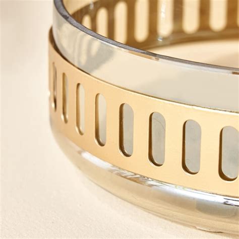 Buy Leon Otto Glass Decorative Bowl from Home Centre at just INR 1099.0