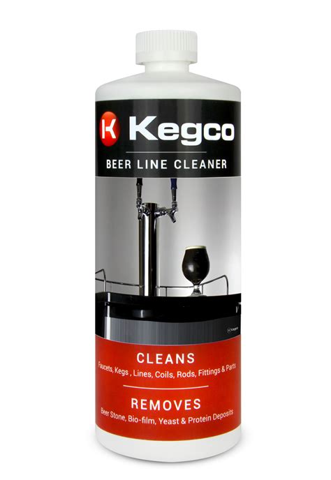 Kegco Beer Line Cleaner for Kegerators 32 oz Bottle | BeverageFactory.com
