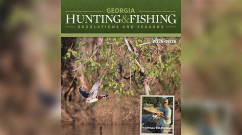 New 2025-2026 Georgia Hunting and Fishing Regulations