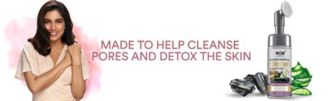 Buy WOW Skin Science Foaming Activated Charcoal Face Wash with Built-In ...