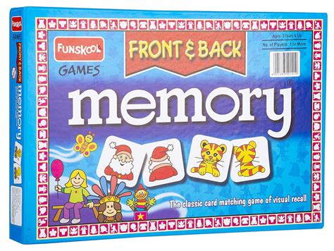 Buy Funskool Games - Memory Front And Back, Educational matching ...