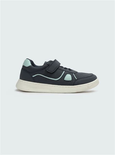 Buy Boys Perforated Velcro Strap Sneakers Online at just Rs. 799.0 ...