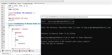 Image result for Reverse Program in C