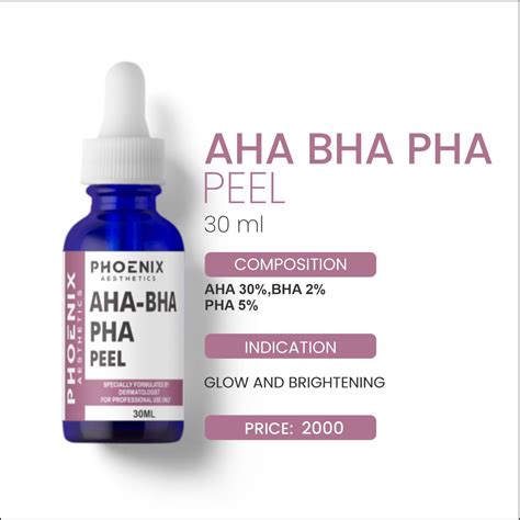 AHA BHA PHA, Peel 30 ml – United Skin Care