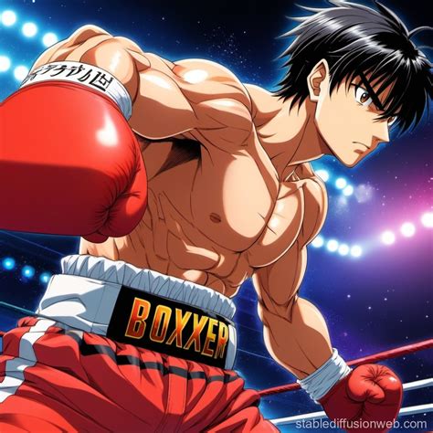 Beginning Boxer Manga Hajimenoippo | Stable Diffusion Online