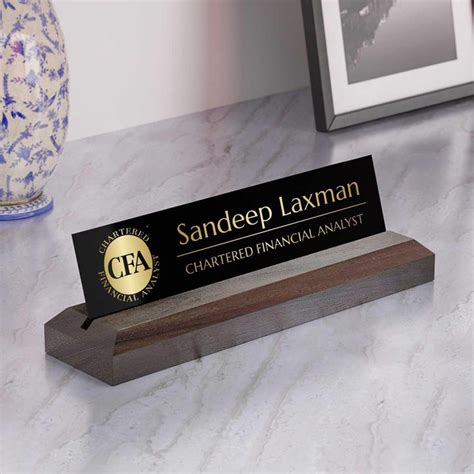 Desk Name Plates for CA, CFA, CMA & CS | Housenama