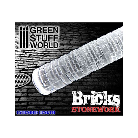 Acheter Rouleau texturé - Mur de Briques - Jeux de figurines - Green ...