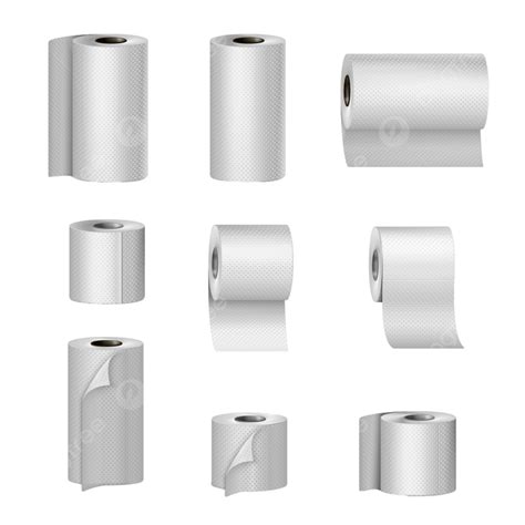 Toallas De Papel Y Rollos De Papel Higiénico Colección De Imágenes ...