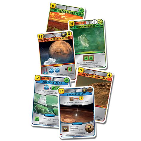 Teraformiranje Marsa - Drustvena igra |www.drustveneigre.rs|