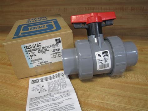 Spears 1829-015C CPVC Schedule 80 True Union 2000 Ball Valves : Amazon ...