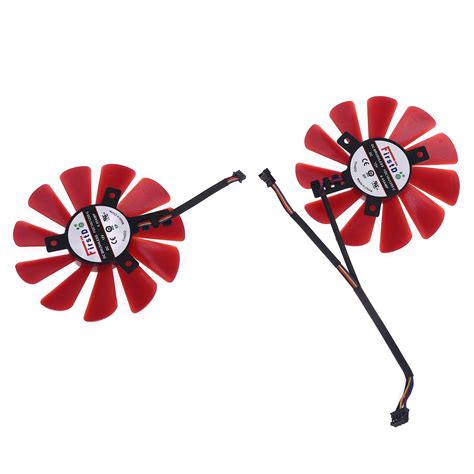 Buy 2pcs 85mm RX-570-RS RX-580-RS FD10U12S9-C Fan for XFX RX470 RX570 ...