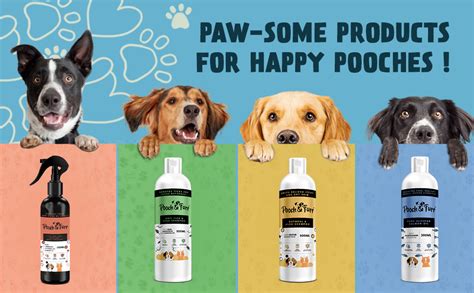 Buy POOCH & FURR (1000 ML) Max Strength Tick and Flea Shampoo Treatment ...