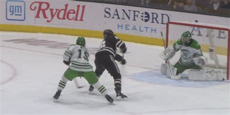 HIGHLIGHTS: UND Hockey falls in overtime to #4 Western Michigan
