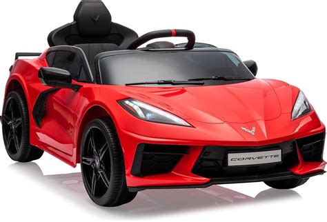 Nasitip 12V Kids Ride on Car Licensed Corvette Battery India | Ubuy